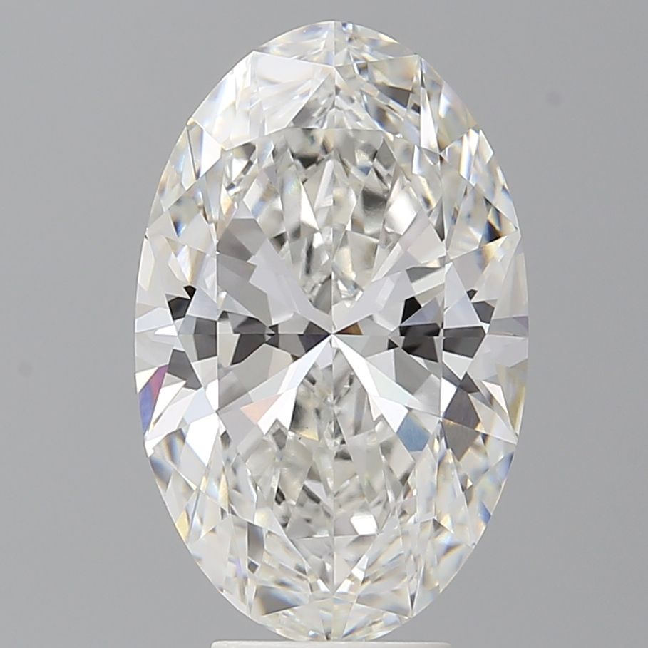 5.56 ct. oval Lab Grown Diamond front image