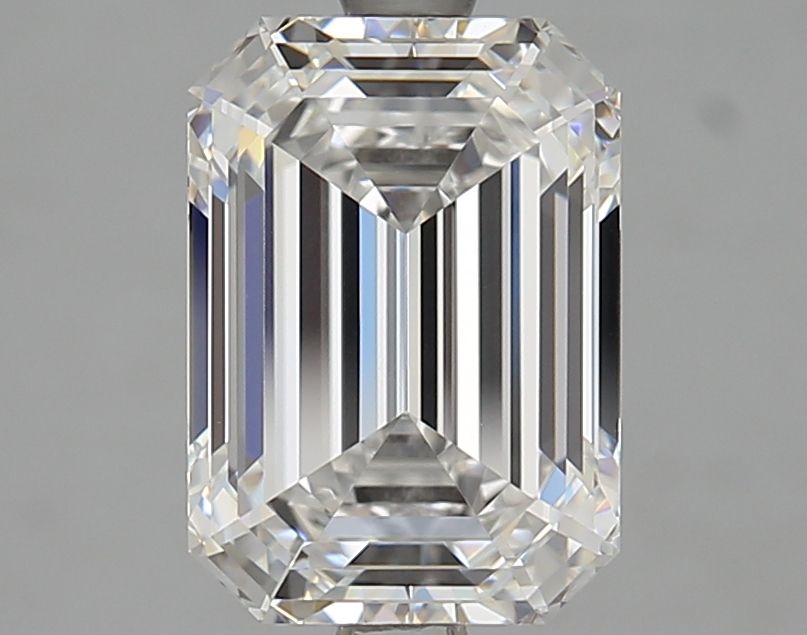 Diamant Émeraude 3.17 ct - Couleur E - Pureté VVS1