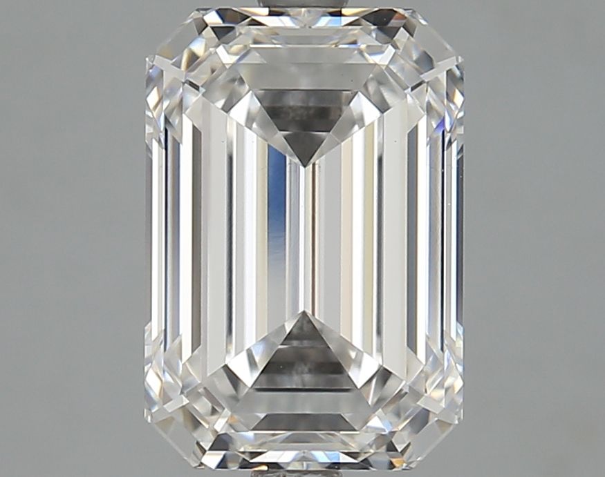 Diamant Émeraude 4.13 ct - Couleur E - Pureté VVS2