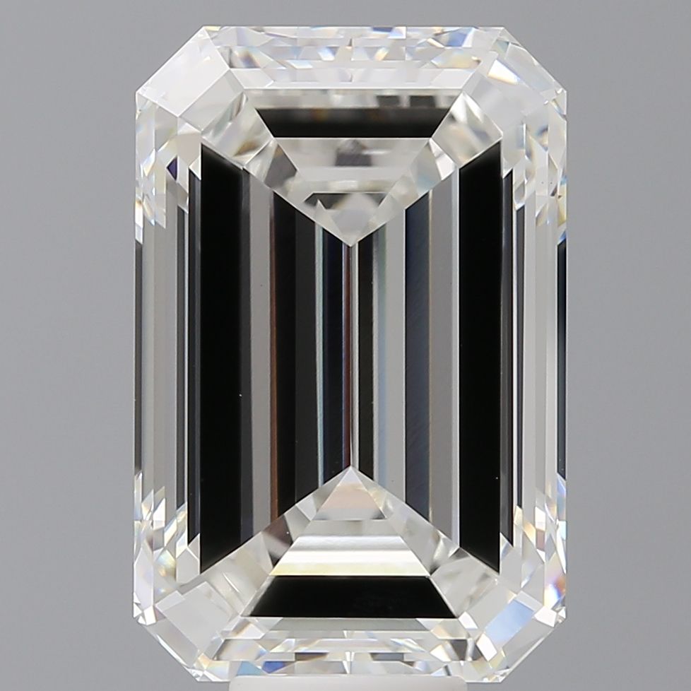 12.58 ct. emerald Lab Grown Diamond front image