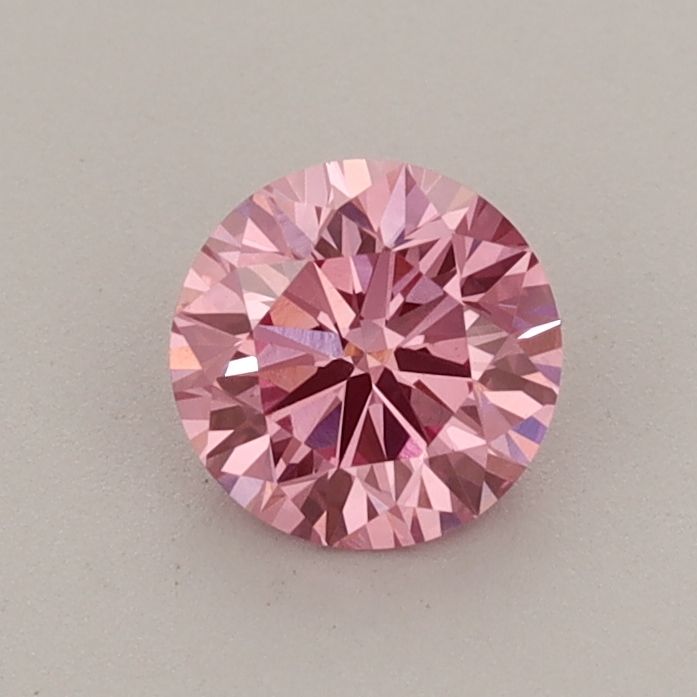 0.62 CT Fancy Vivid Pink ROUND