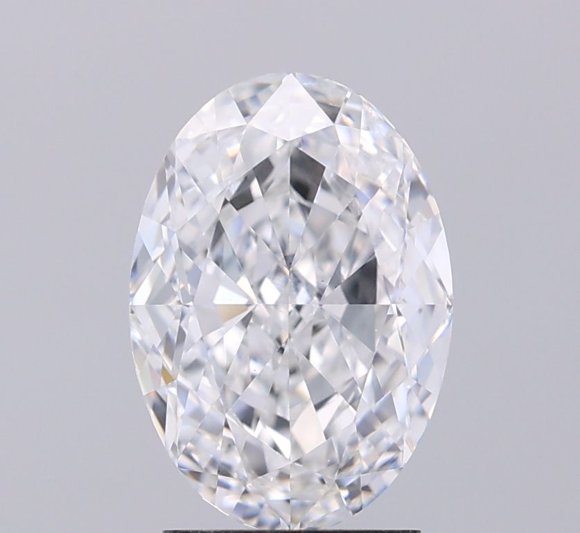 3.09 ct. oval Lab Grown Diamond front image