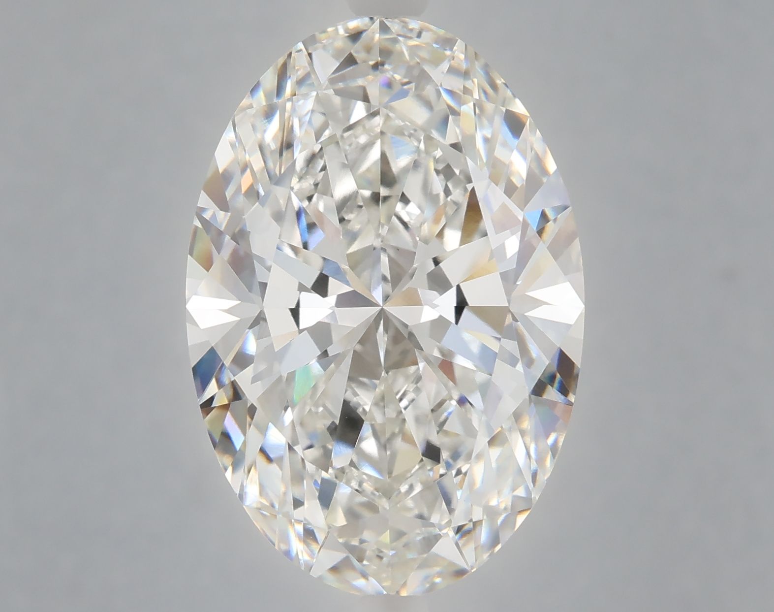 10.07 ct. oval Lab Grown Diamond front image
