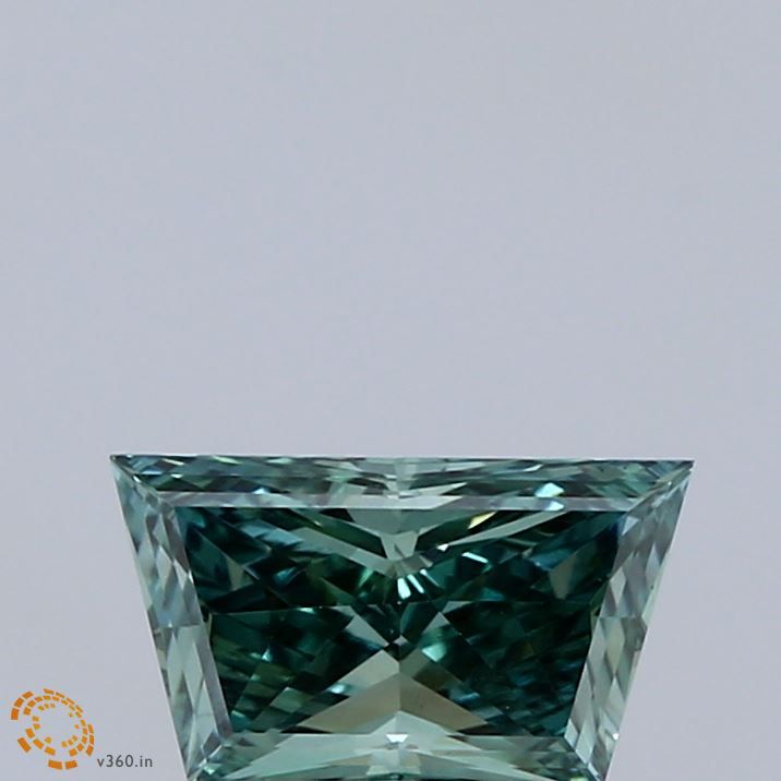 1.24 ct lab-grown Trapezoid Diamond