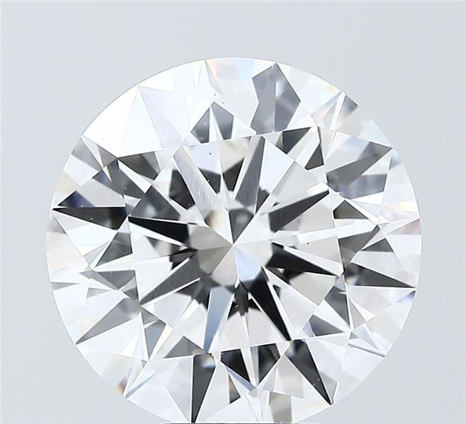 7.01 ct. round Lab Grown Diamond front image
