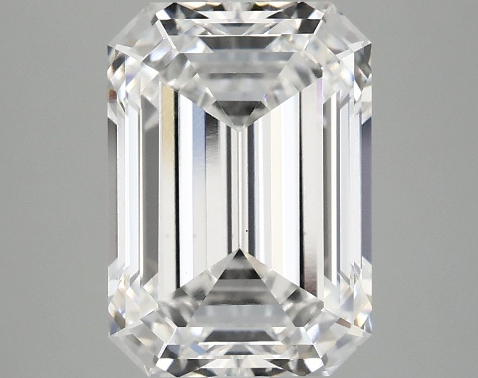 4.10 ct. emerald Lab Grown Diamond front image
