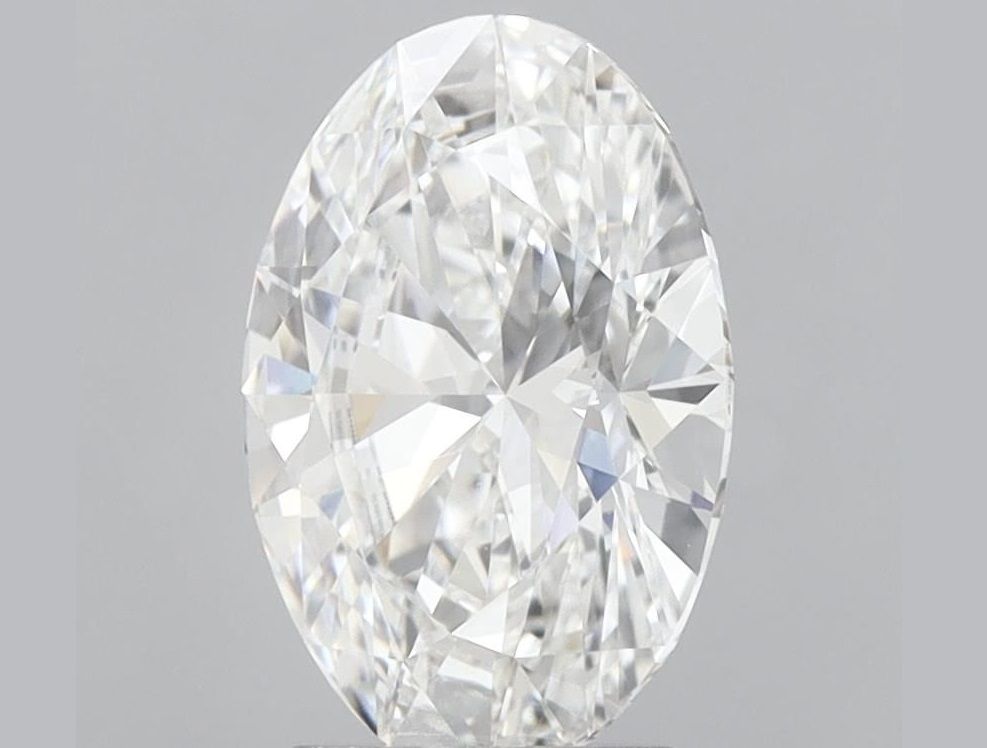 3.09 ct. oval Lab Grown Diamond front image