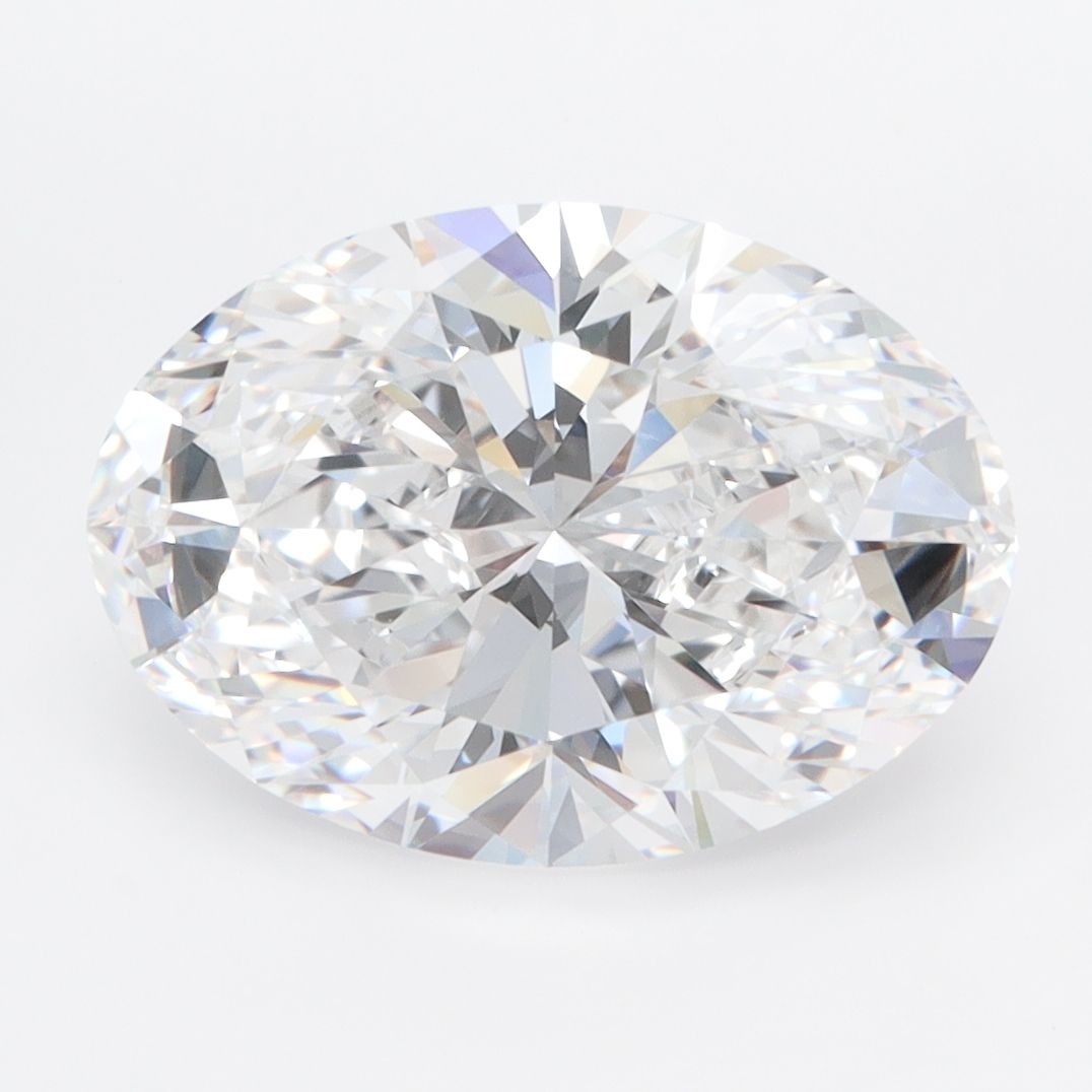 4.07 ct. oval Lab Grown Diamond front image