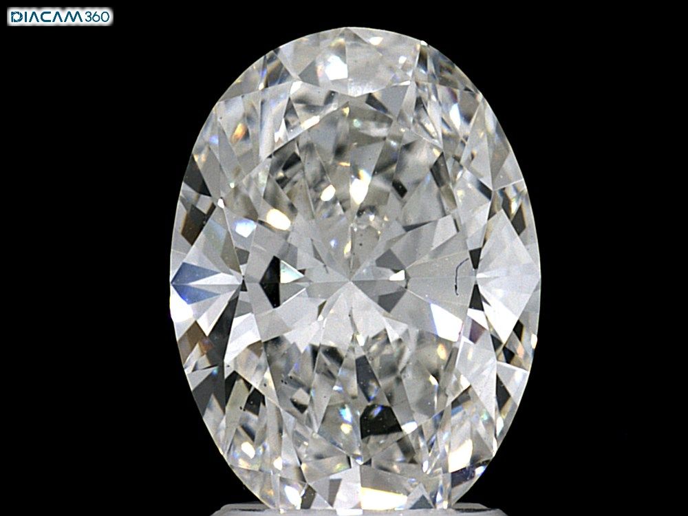 2.51 ct. oval Lab Grown Diamond front image