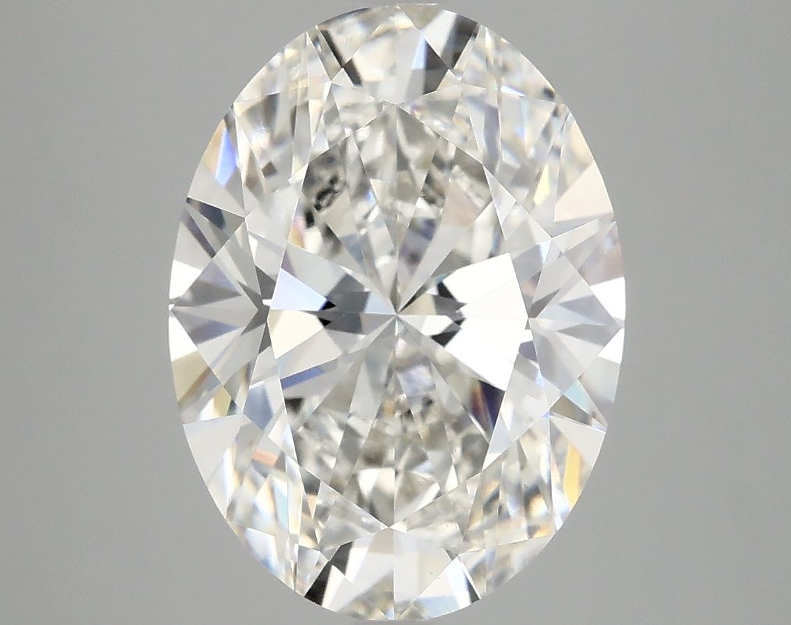 5.02 ct. oval Lab Grown Diamond front image