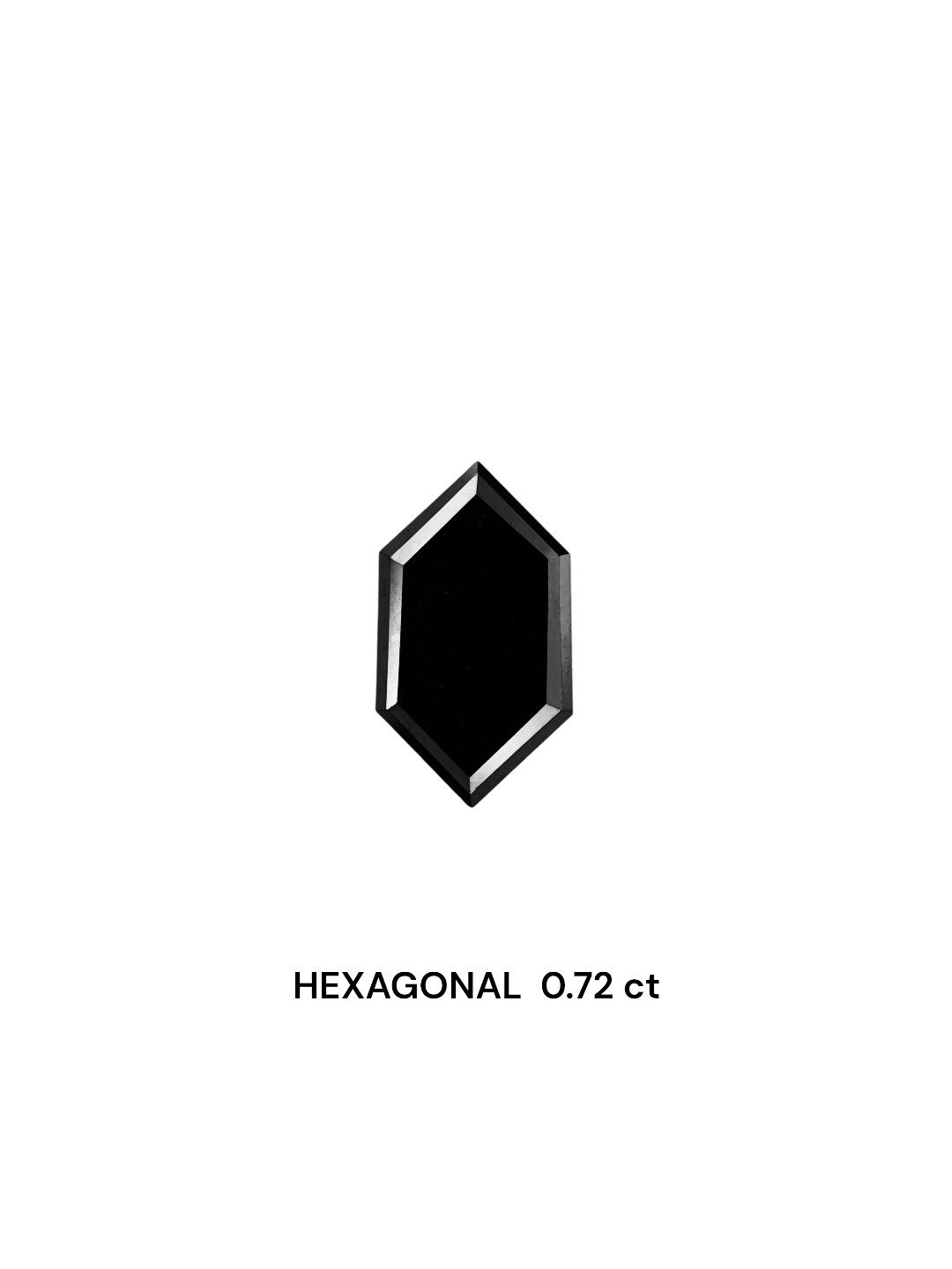 Diament 0.72 ct Fancy Black/VVS2