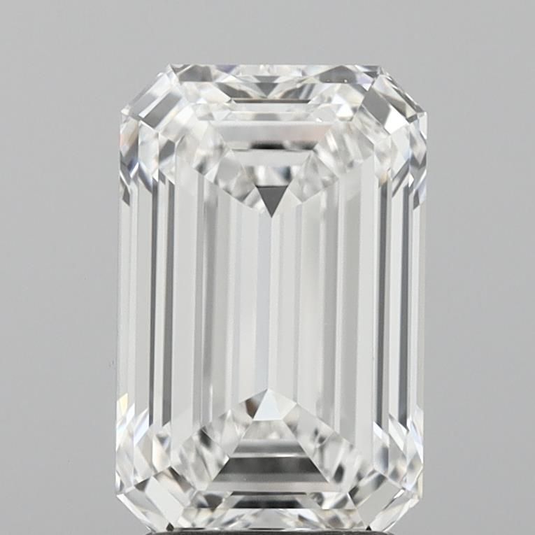 2.73 ct. emerald Lab Grown Diamond front image
