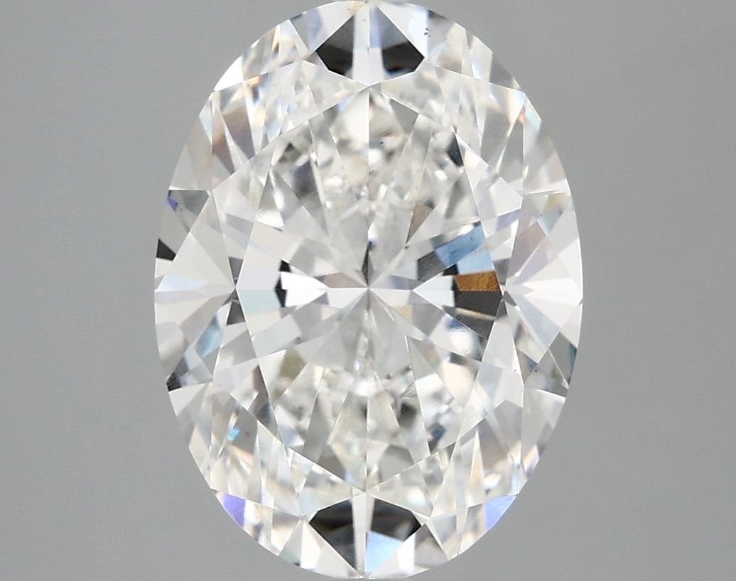 4.05 ct. oval Lab Grown Diamond front image