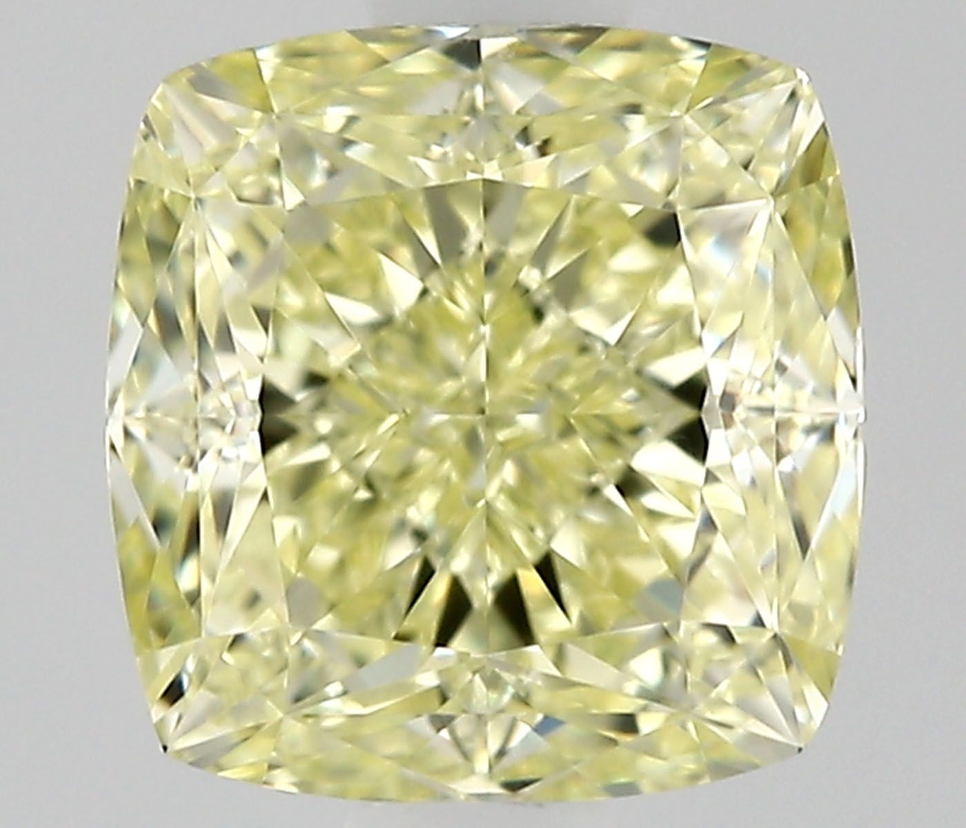 Diament 1.07 ct Fancy Light Yellow/IF