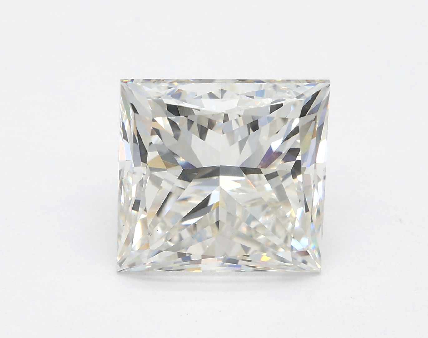 4.01 ct. princess Lab Grown Diamond front image