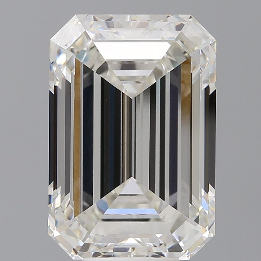 9.58 ct. emerald Lab Grown Diamond front image