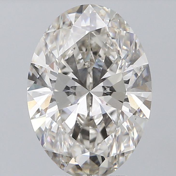 4.04 ct. oval Lab Grown Diamond front image