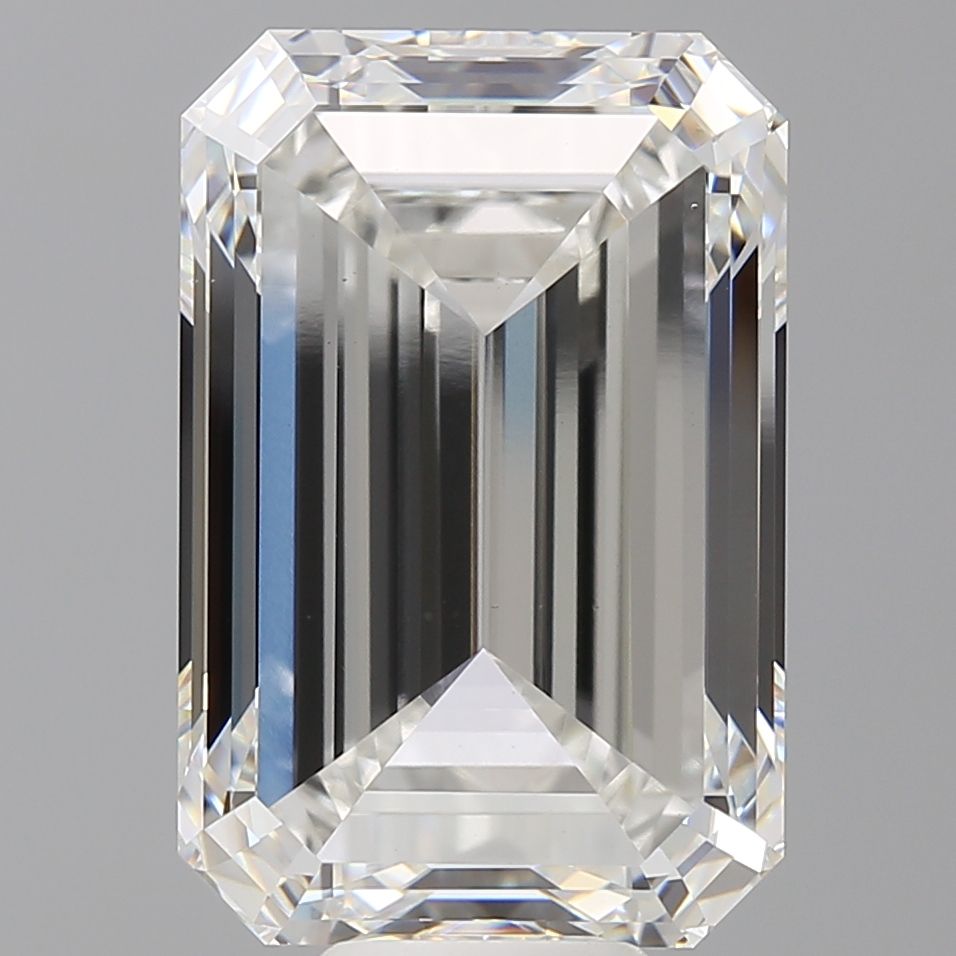 12.52 ct. emerald Lab Grown Diamond front image