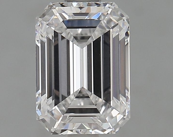 Diamant Émeraude 1.50 ct - Couleur D - Pureté VVS2