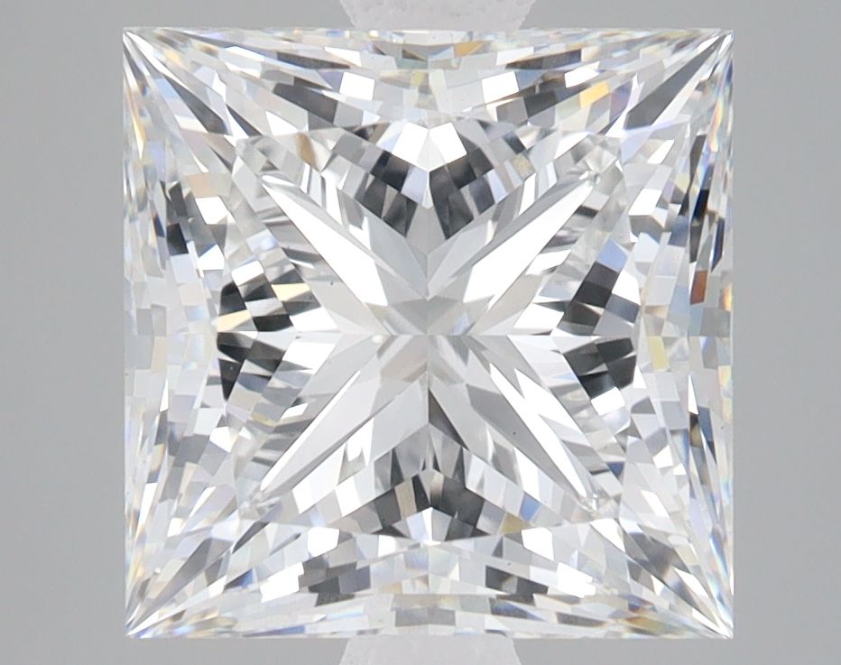5.24 ct. princess Lab Grown Diamond front image