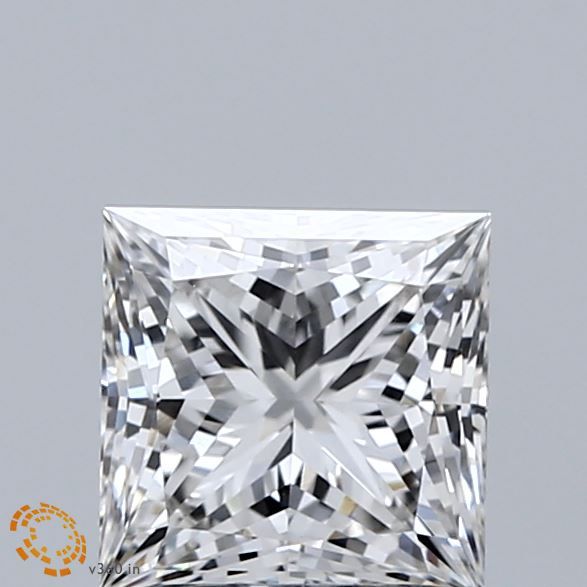 1.56 ct. princess Lab Grown Diamond front image