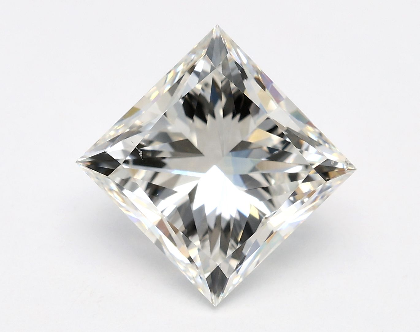4.00 ct. princess Lab Grown Diamond front image