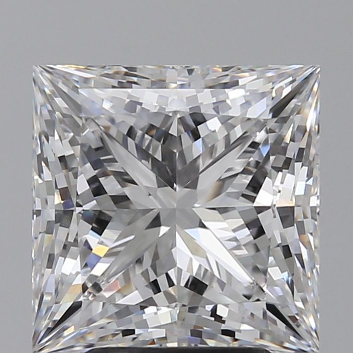 4.08 ct. princess Lab Grown Diamond front image