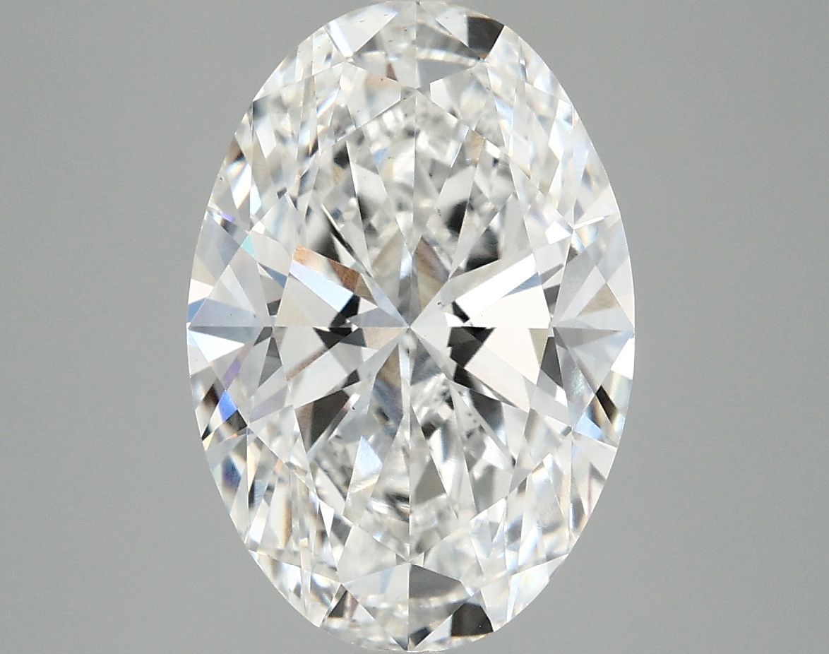 5.04 ct. oval Lab Grown Diamond front image