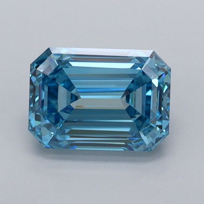 1.01 CT Fancy Vivid Blue EMERALD