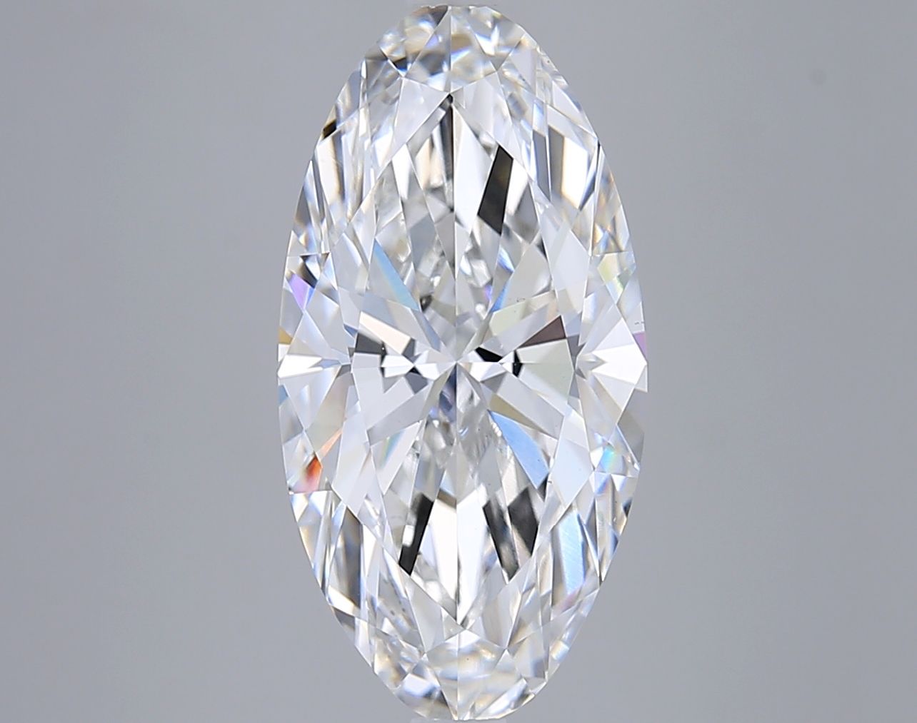 5.01 ct. oval Lab Grown Diamond front image