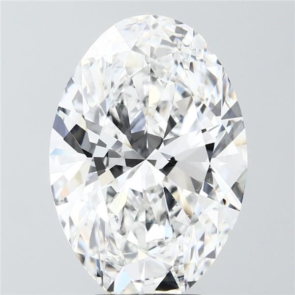 6.09 ct. oval Lab Grown Diamond front image