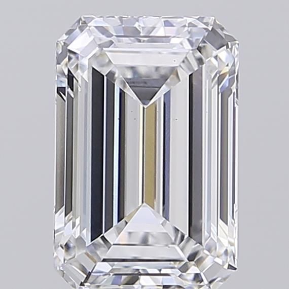 2.55 ct. emerald Lab Grown Diamond front image
