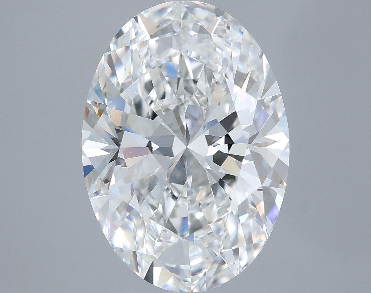6.03 ct. oval Lab Grown Diamond front image