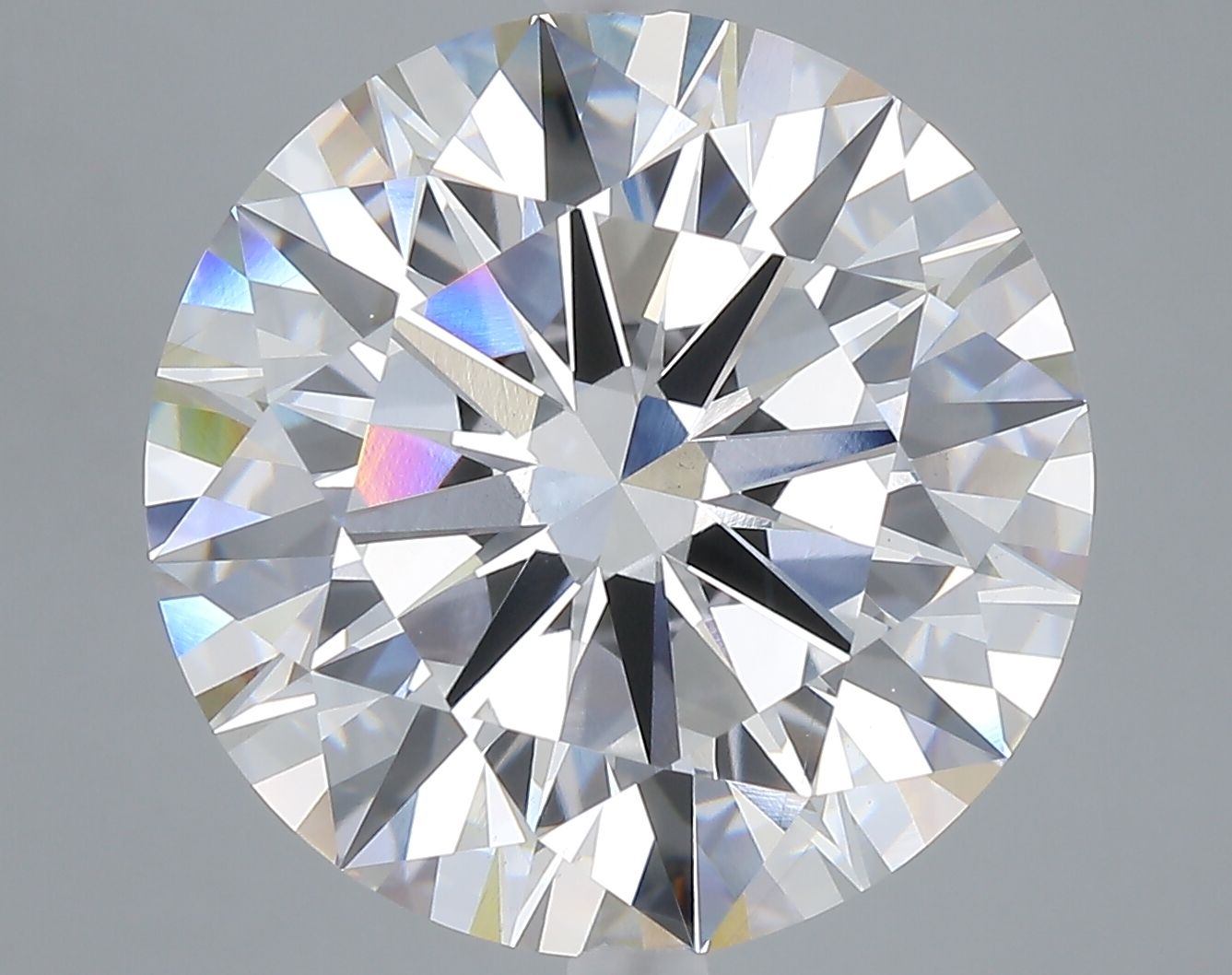12.56 ct. round Lab Grown Diamond front image