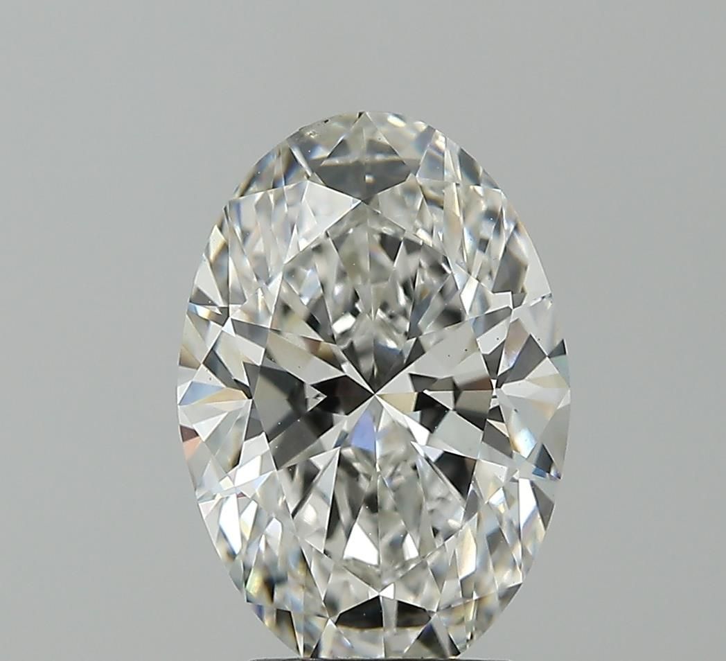 3.50 ct. oval Lab Grown Diamond front image