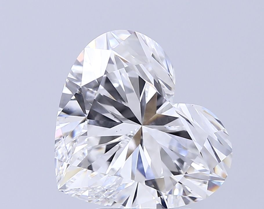 5.05 ct. heart Lab Grown Diamond front image