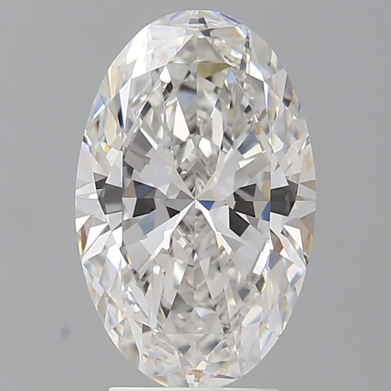 3.57 ct. oval Lab Grown Diamond front image