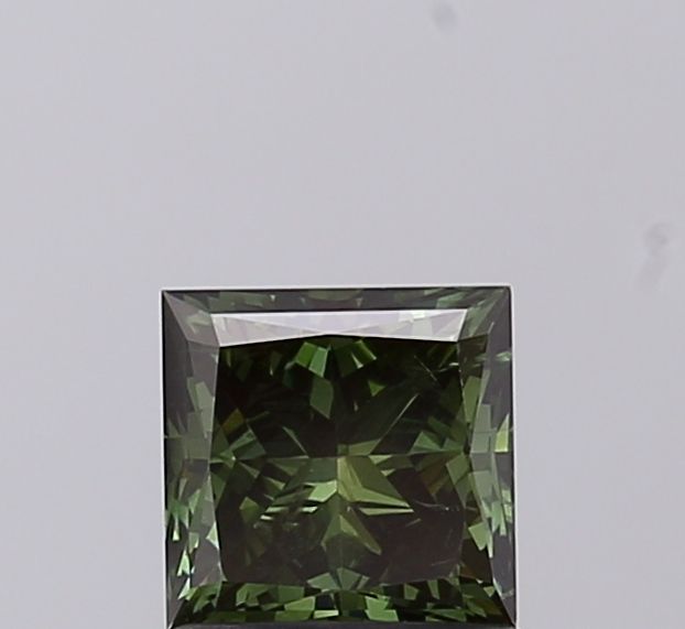 1.02 CT Fancy Vivid Green PRINCESS
