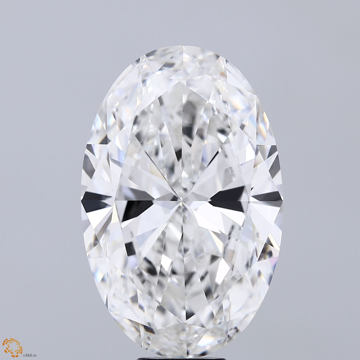 12.60 ct. oval Lab Grown Diamond front image