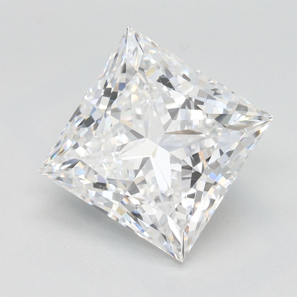 3.09 ct. princess Lab Grown Diamond front image