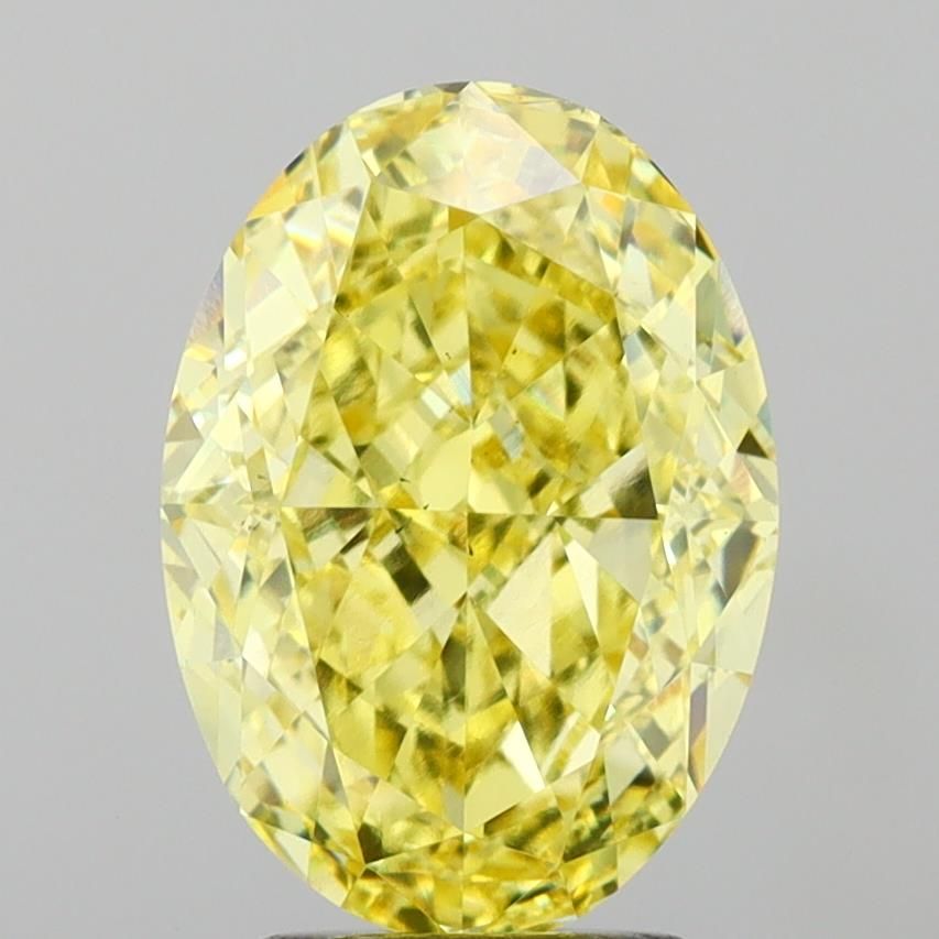 4.05 ct. oval Lab Grown Diamond front image