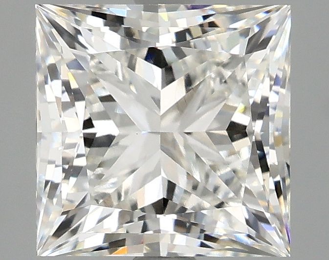 2.76 ct. princess Lab Grown Diamond front image