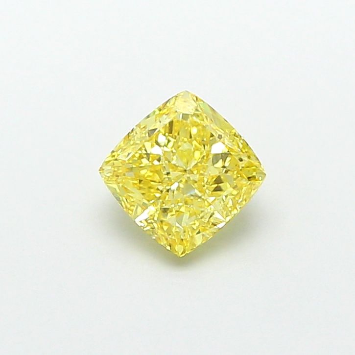 1.41 CT Fancy Intense Yellow CUSHION MODIFIED