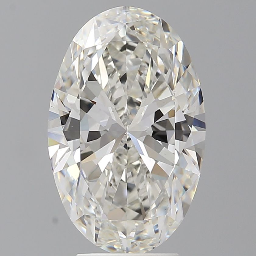 4.58 ct. oval Lab Grown Diamond front image