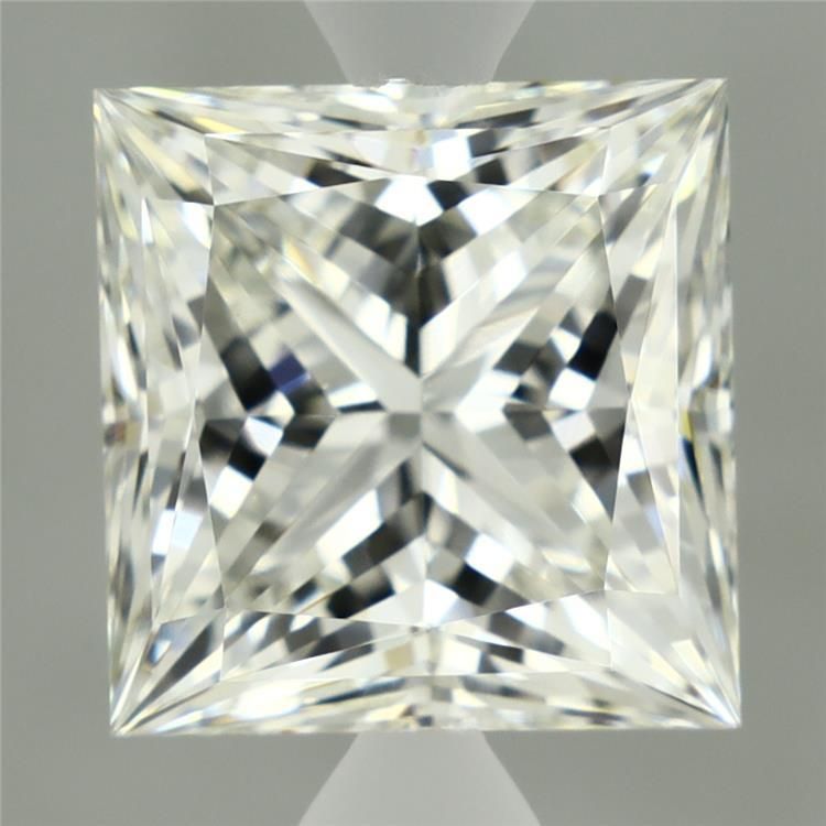 2.86 ct. princess Lab Grown Diamond front image