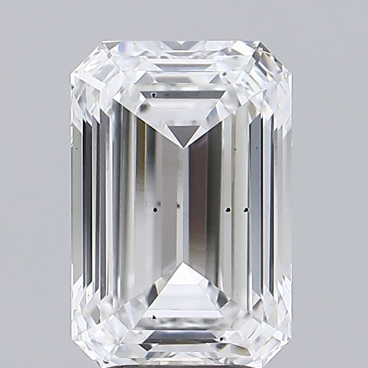 3.75 ct. emerald Lab Grown Diamond front image