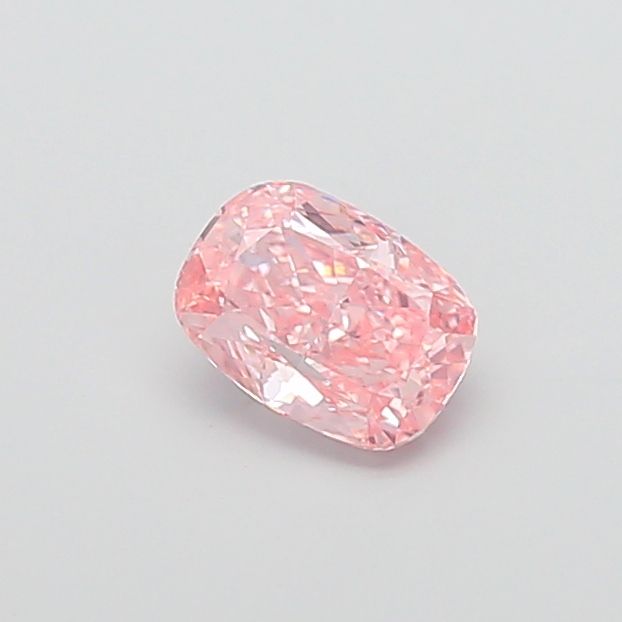 1.29 CT Fancy Vivid Pink CUSHION MODIFIED