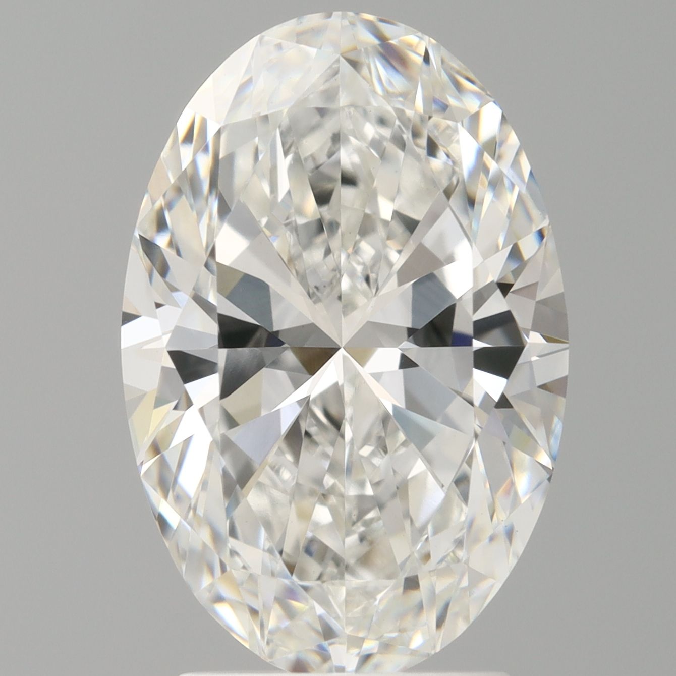 3.09 ct. oval Lab Grown Diamond front image