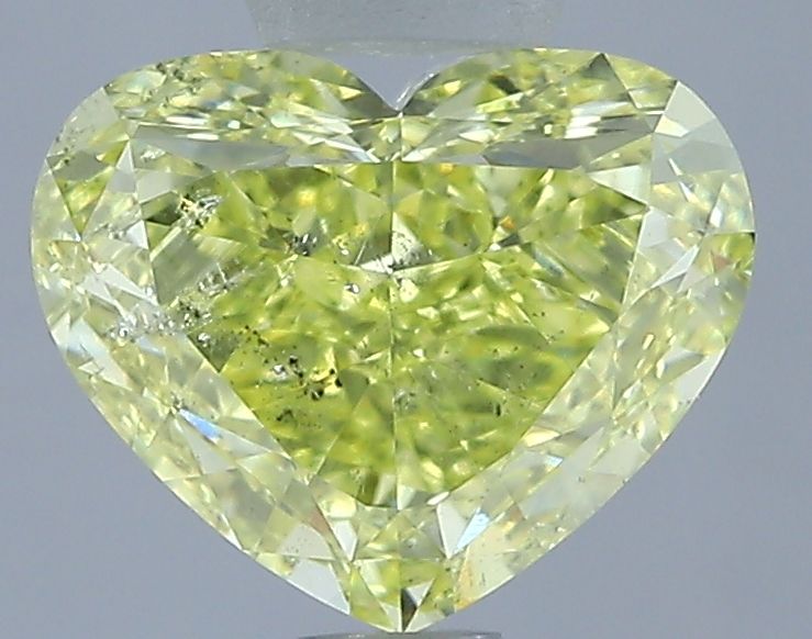 Diament 2.06 ct Fancy Intense Yellow/I1