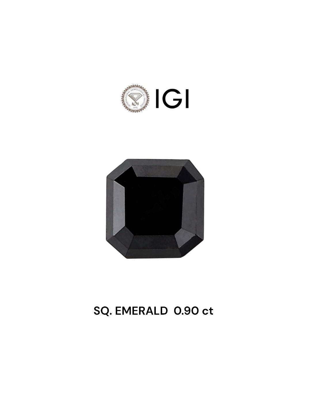 0.9 ct Square emerald Diamond